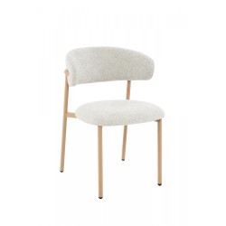 Chaise Curve chêne beige...