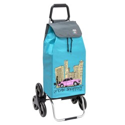 Chariot 6 roues US Turquoise