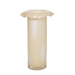 Vase Aiko jaune hauteur 35 cm