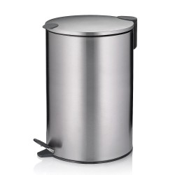 Poubelle Mats inox 12 l