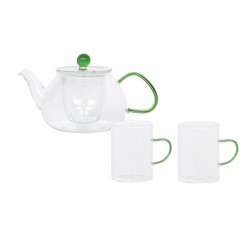 Coffret théière 70 cl avec...