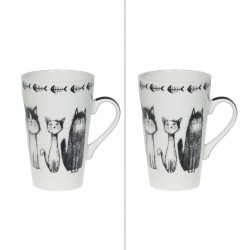 Coffret de 2 mugs Felix 46 cl