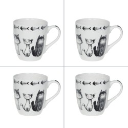 Coffret de 4 tasses Felix...