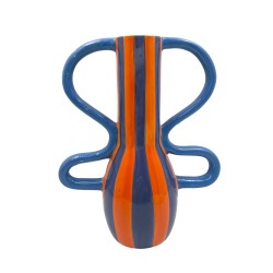 Vase Pop orange violet 26 cm