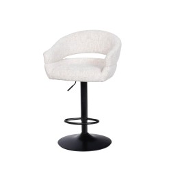 Tabouret de bar en tissu...