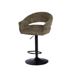 Tabouret de bar en tissu...