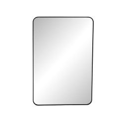 Miroir Leo noir 60x90 cm