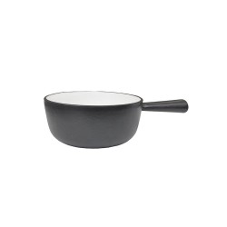Caquelon Fonte Noir 18 cm