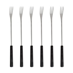 6 fourchettes 3 dents...