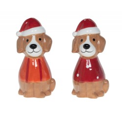 Coffret sel + poivre chien...