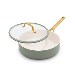 Sauteuse avec couvercle...