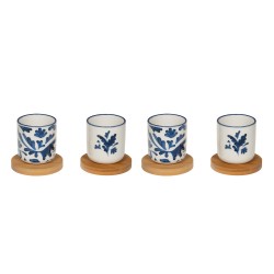 Coffret de 4 tasses avec...