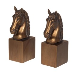 Serre-livres chevaux H24 cm...