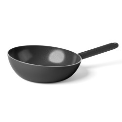 Poêle Wok noire 28 cm