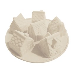 Moule silicone 3D Chalets...