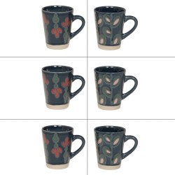 Coffret de 6 tasses Folia...