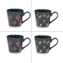 Coffret de 4 tasses Folia...