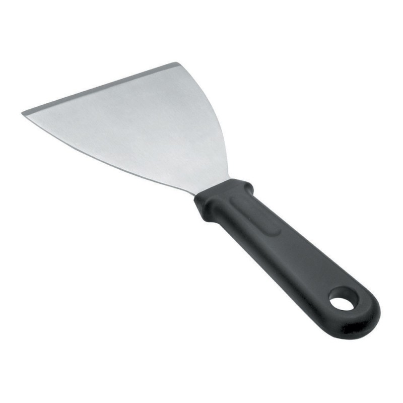 Spatule plancha inox 10x11,5 cm