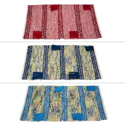Tapis coton et acrylique...